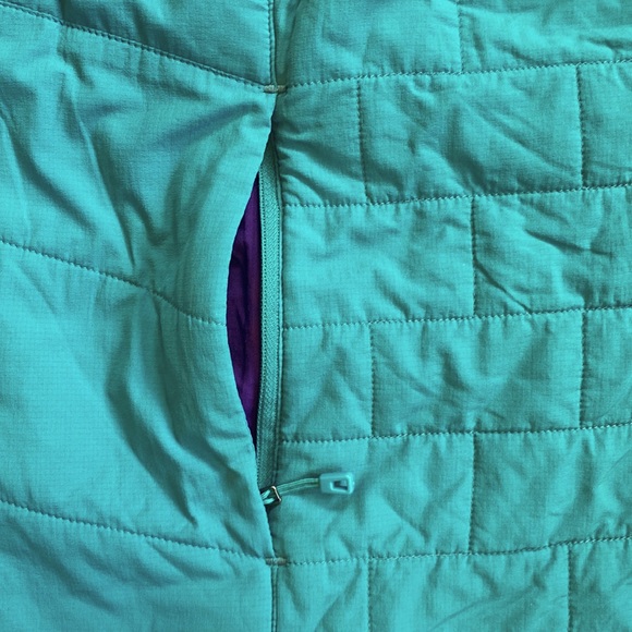 Patagonia Nano Air Insulated Vest - Green & Purple - Picture 5 of 6